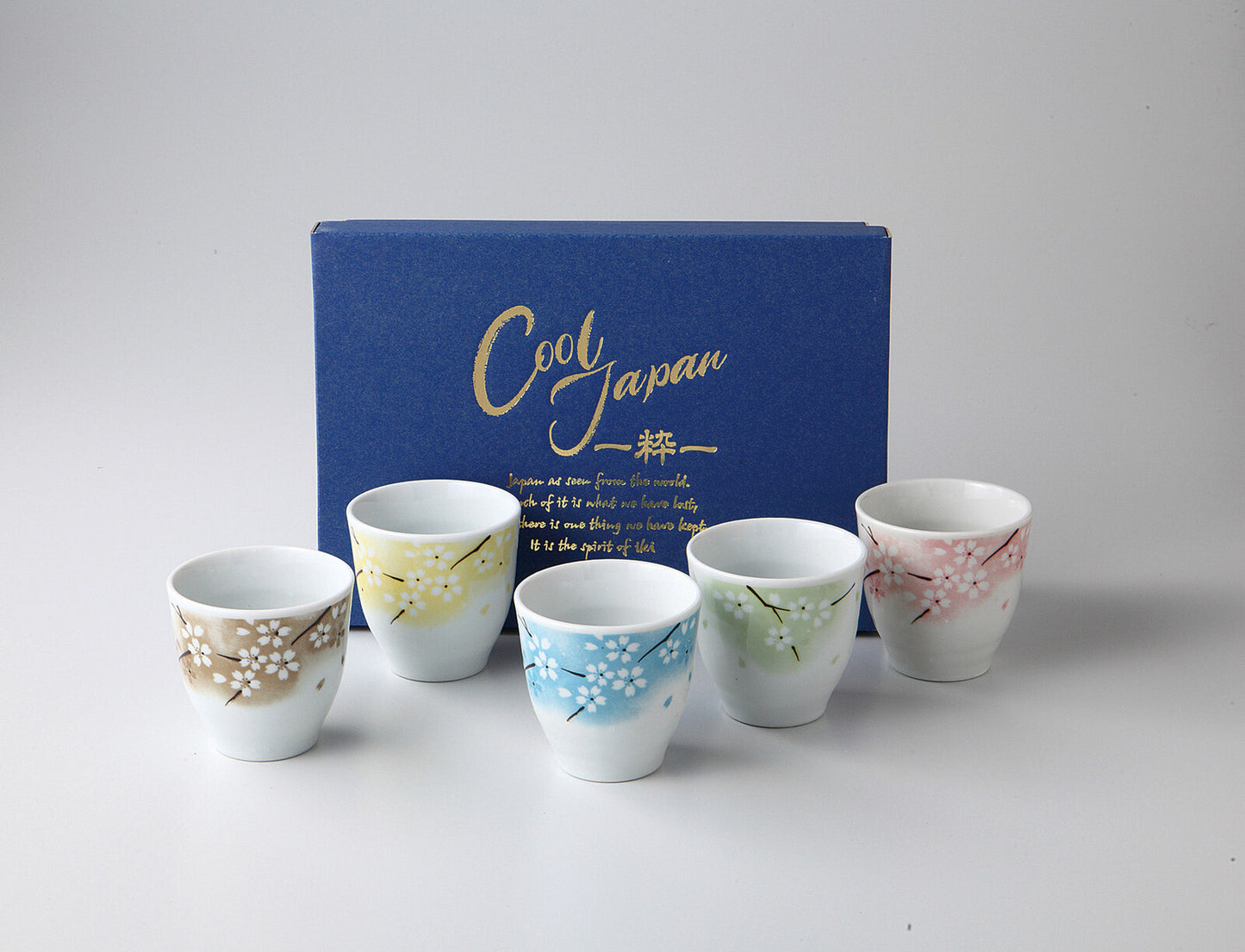 Boîte-cadeau petites tasses japonaises