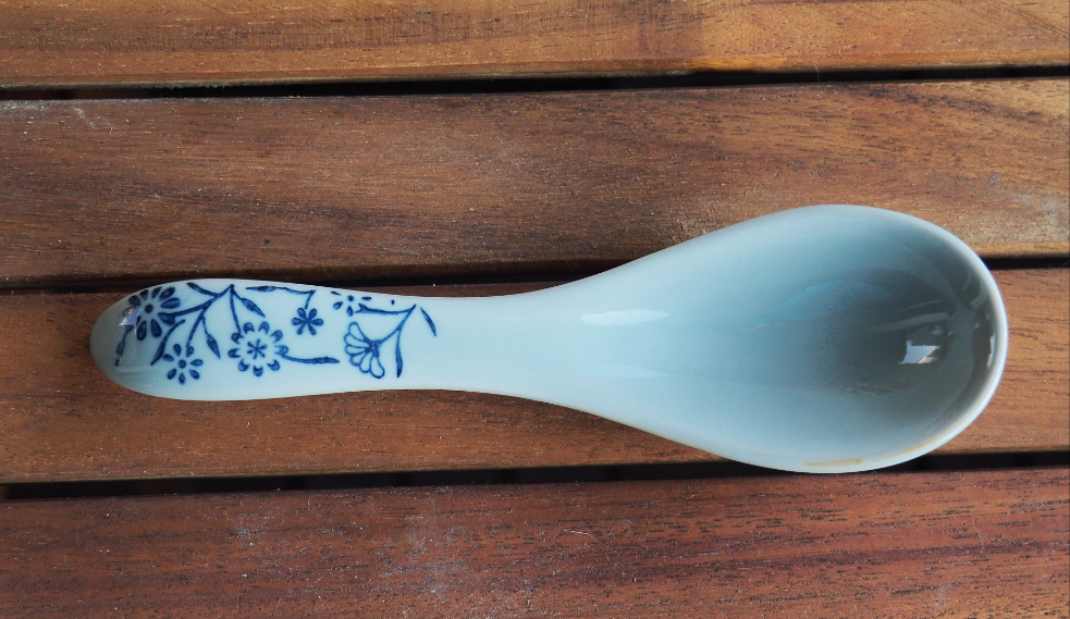 Ceramic spoon