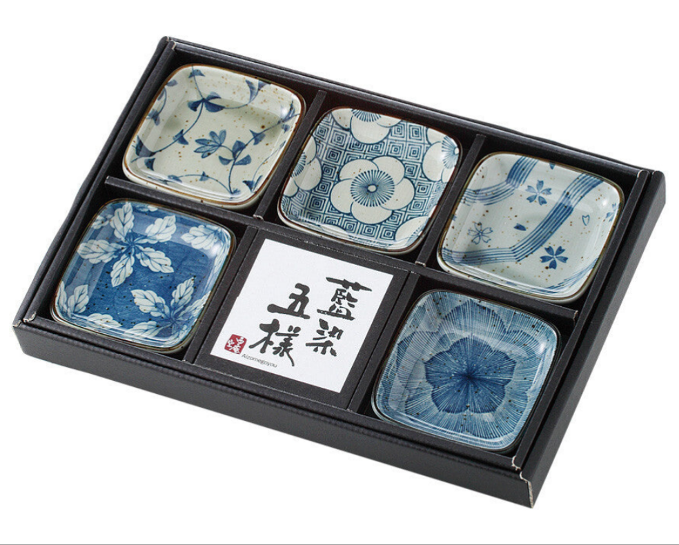 Small Japanese dishes gift box