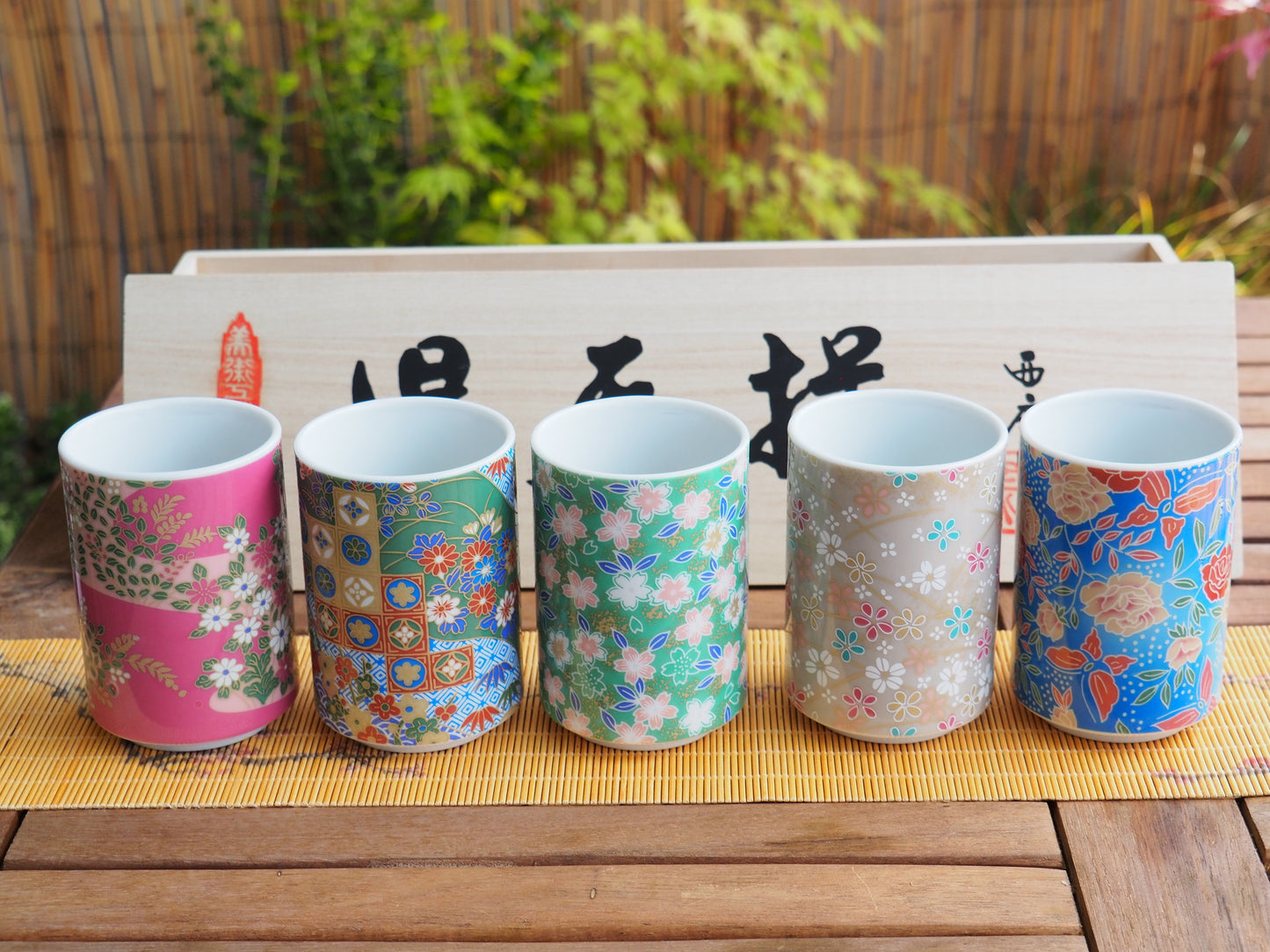 Coffret-cadeau tasses japonaises