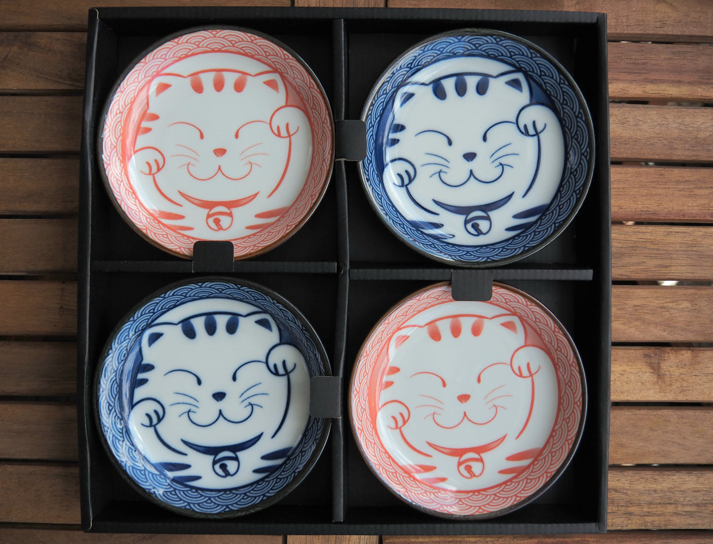 Boîte-cadeau petites assiettes japonaises